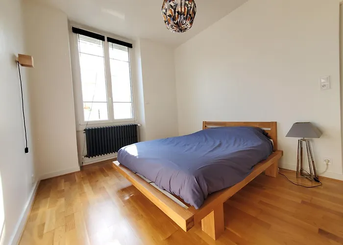 アパート Appart Rez-de-jardin Proche Gare