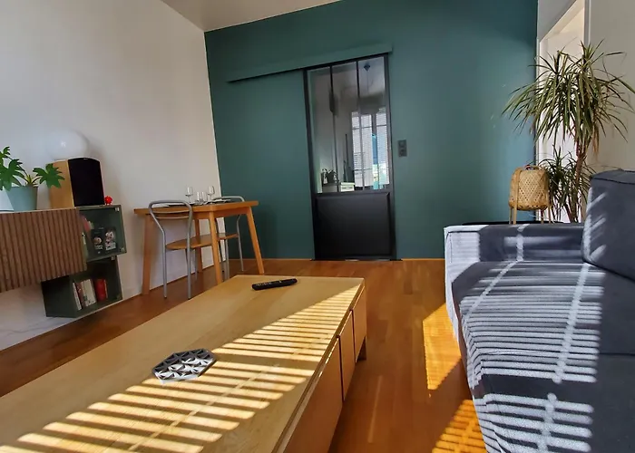 Apartmán Appart Rez-de-jardin Proche Gare Nantes